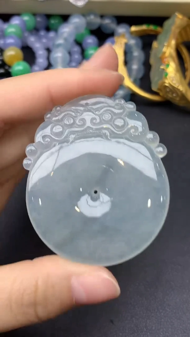 颈饰未镶嵌翡翠168-雪姐翡翠天天见