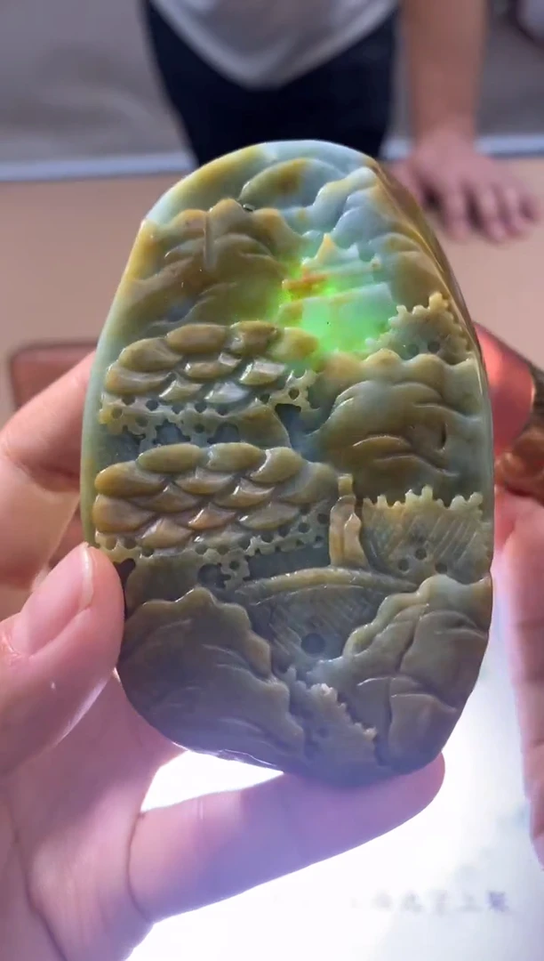 颈饰未镶嵌翡翠翡翠挂件