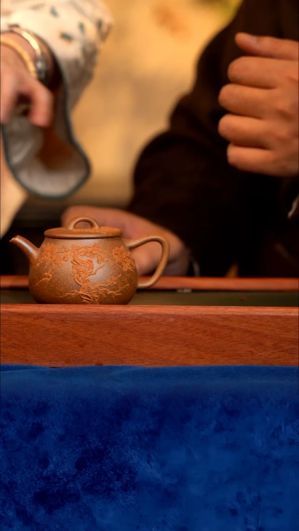 紫砂 宜兴紫砂 CJY  柴烧 古瓦