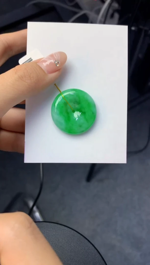 颈饰未镶嵌翡翠天然缅甸a货翡翠百元以上9元证书费自理