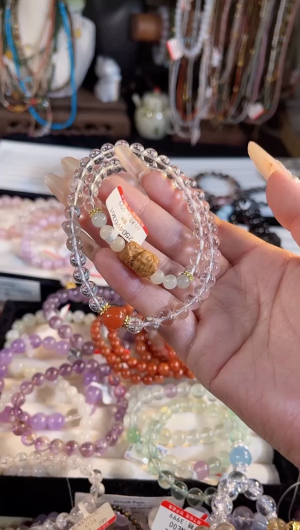 【闪购商品】水晶手链未镶嵌多样性发货其一