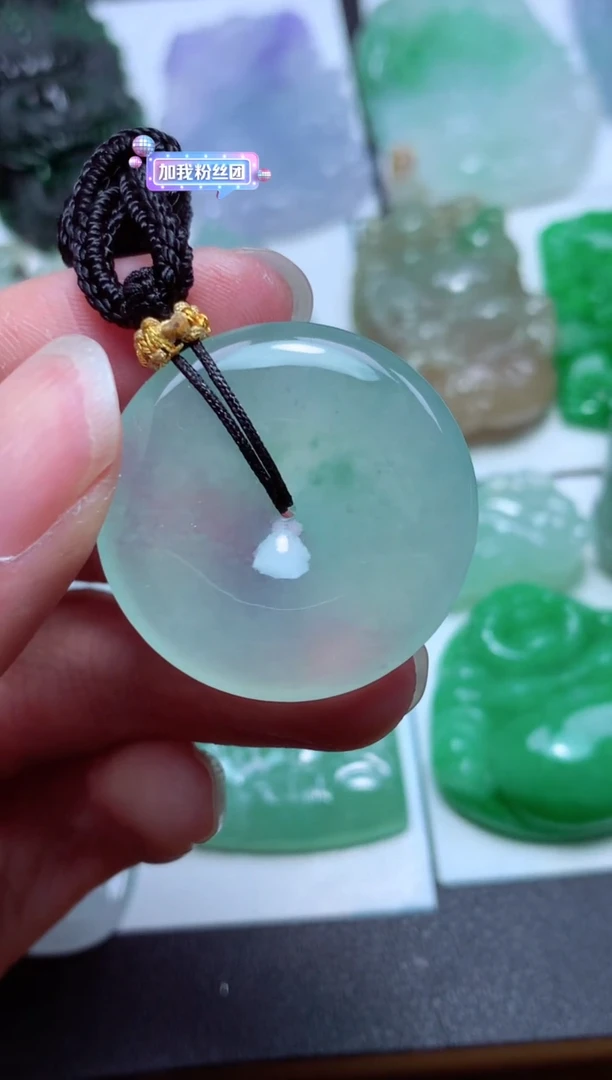 翡翠未镶嵌颈饰天然翡翠