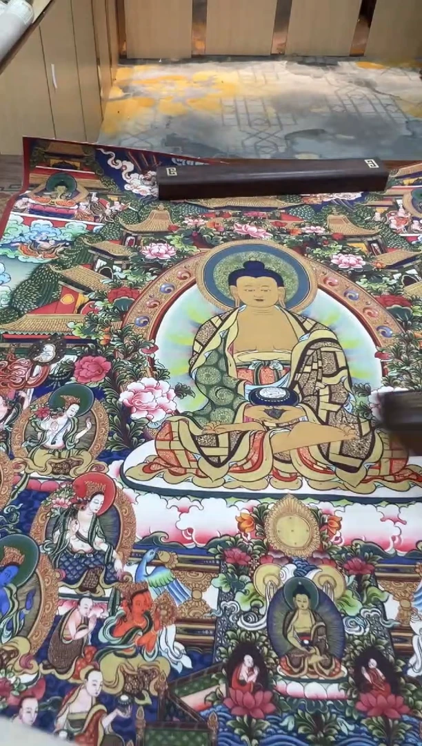 卷轴画卷轴画奥奥的唐卡