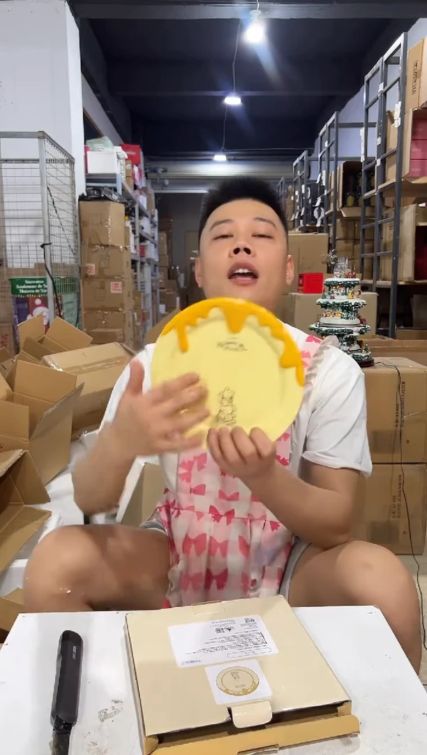 瓷片原盒维尼餐盘