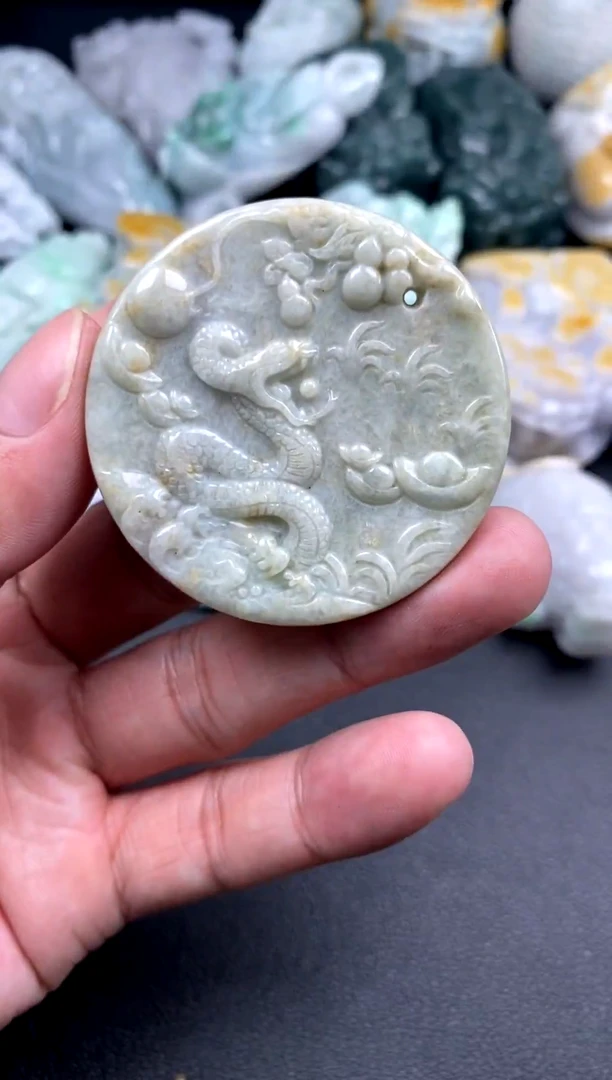 吊坠(不含链)未镶嵌翡翠1