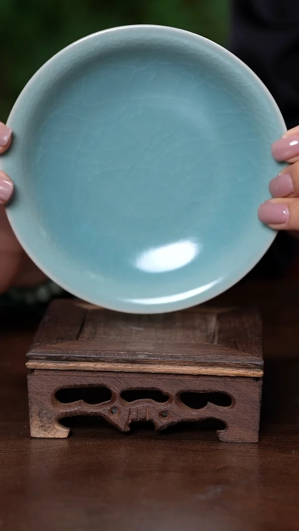 【闪购商品】宝丰清凉寺原产地汝瓷小盘子