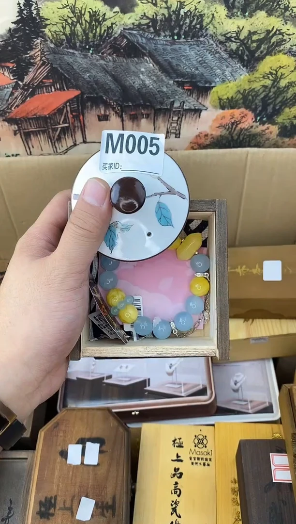 手工艺品琉璃M005瓷器手串多样性发一