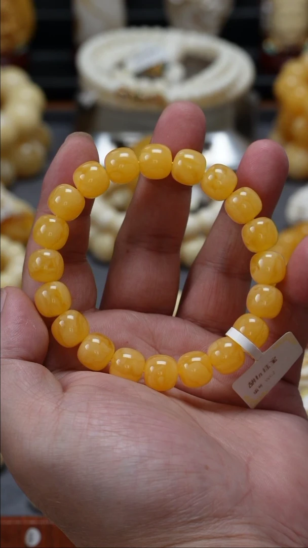 手链琥珀未镶嵌原矿天然琥珀蜜蜡