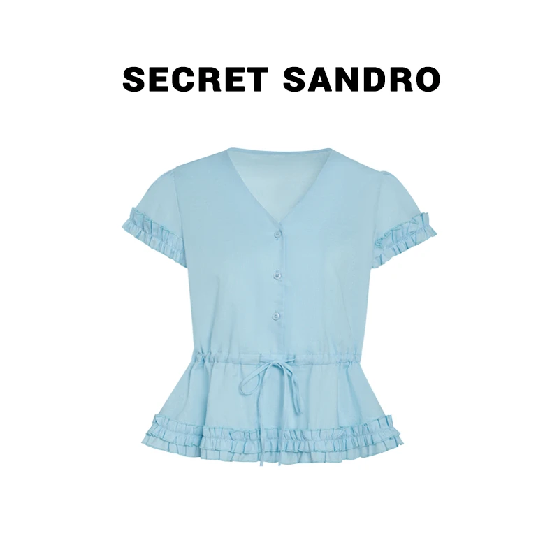 【八音盒】【多娜&Secret Sandro粉丝专享】衬衫 S55287063N