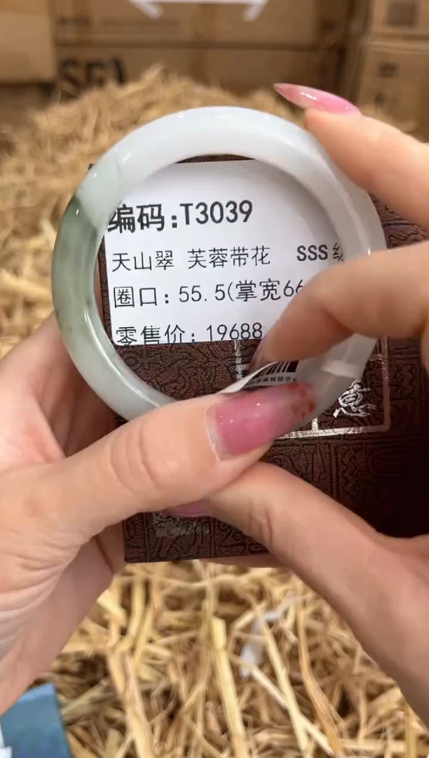 未镶嵌手镯石英质玉T3039