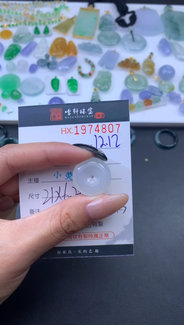 未镶嵌挂件翡翠哈轩 挂件1