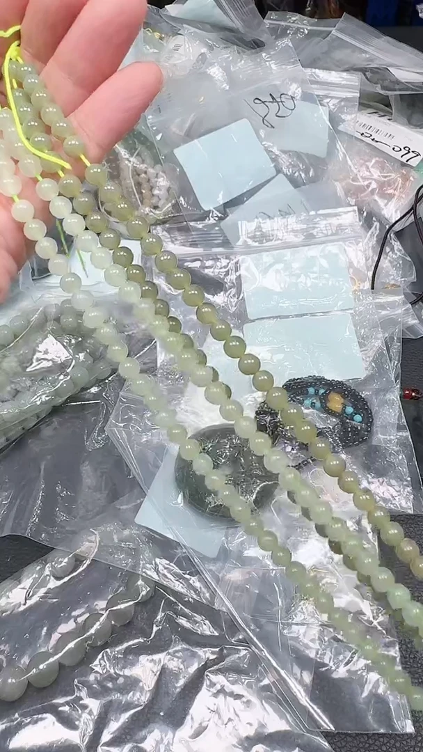 和田玉未镶嵌颈饰76