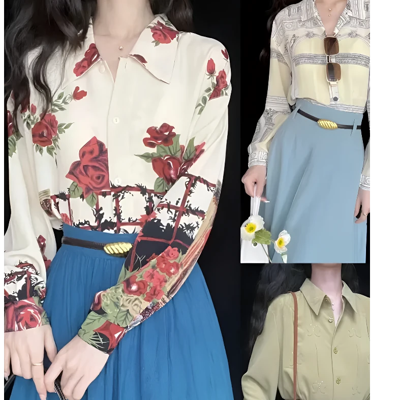 夏天精品的半身裙