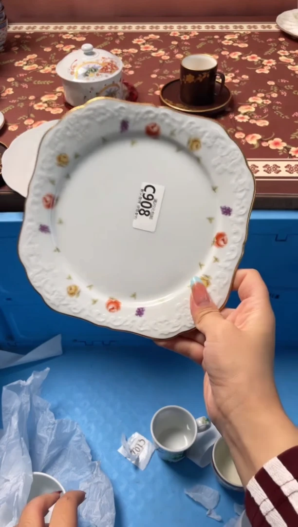 瓷片?***轻瓷器瓷器C908
