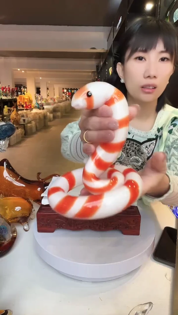 【闪购商品】茶盏琉璃摆件家居摆件