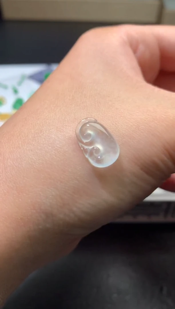 未镶嵌定制翡翠毛货 14-9.1-3.9