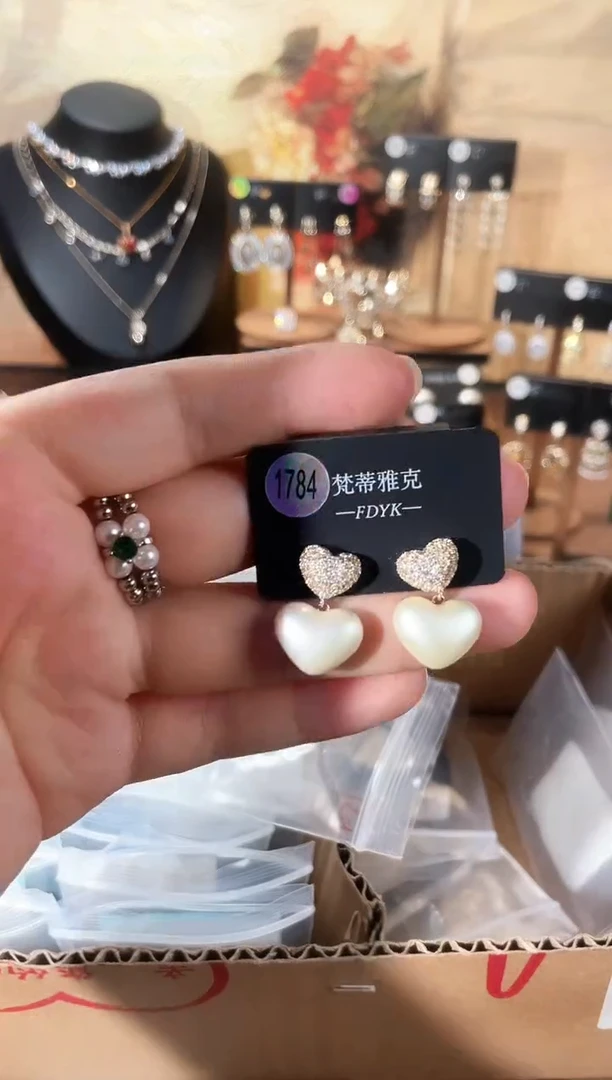 合金925银锆石梵1784