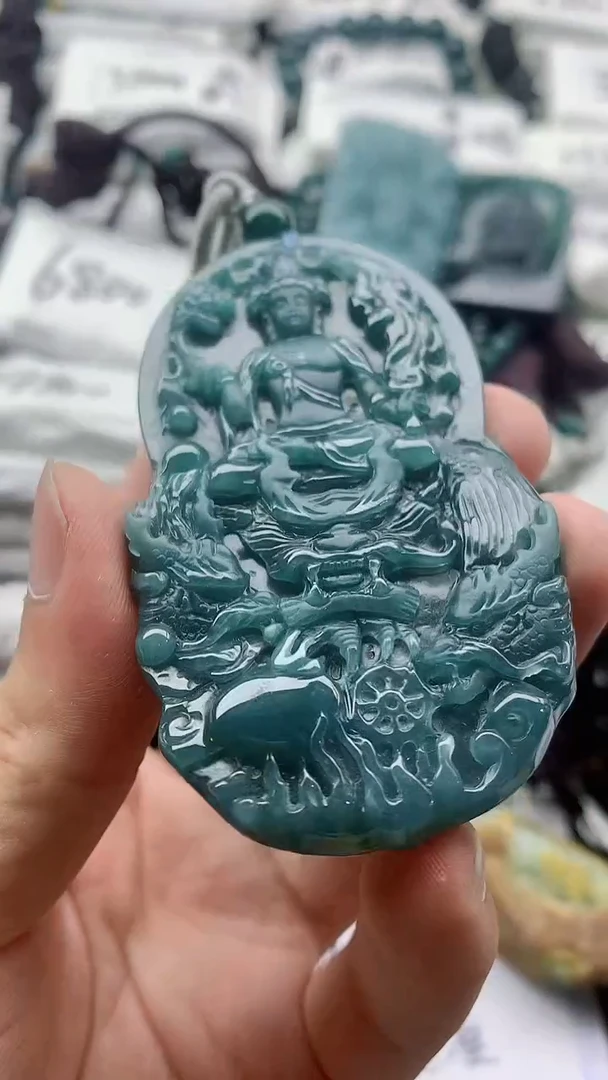 翡翠未镶嵌颈饰555555555555
