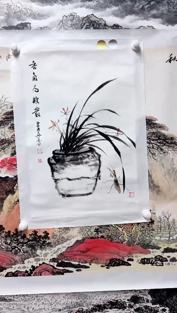 国画马乃兵作品臻选C953