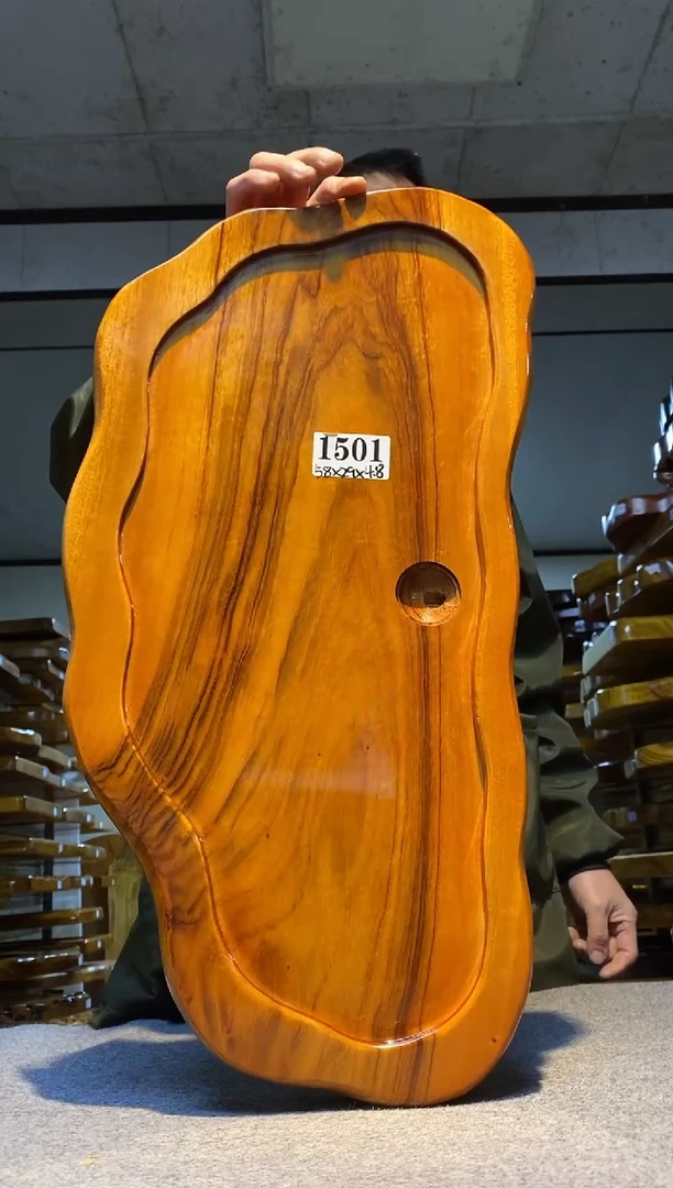 实木茶盘 一物一拍（不含配件）