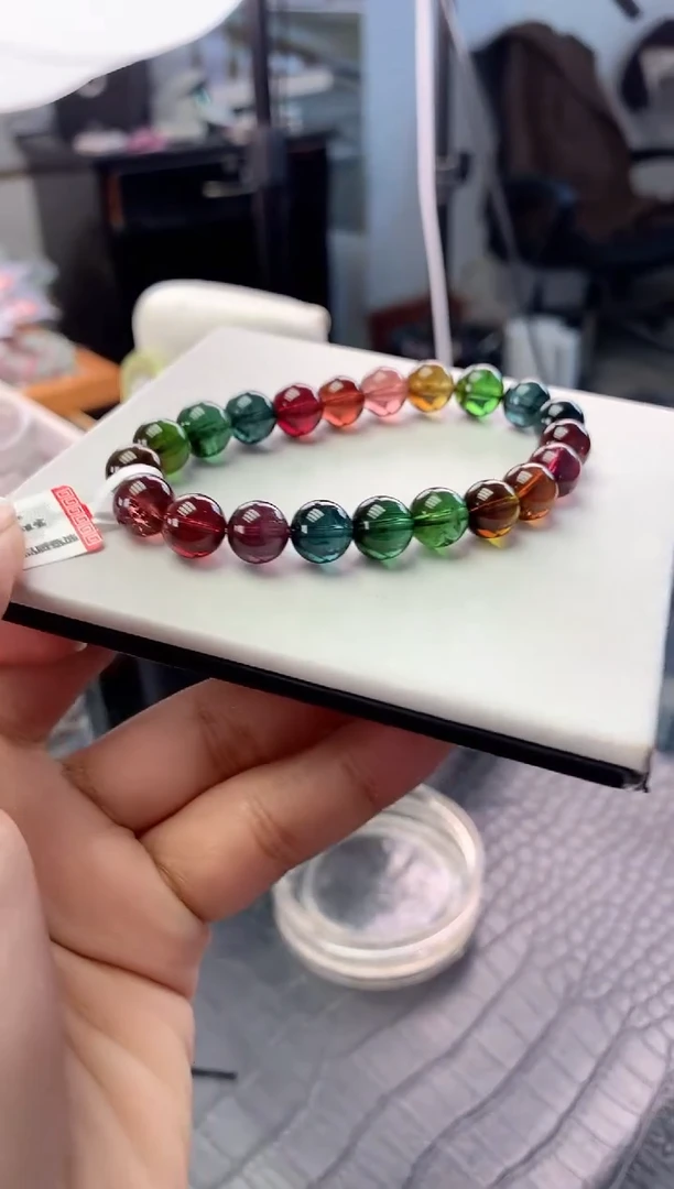 【闪购商品】碧玺手串未镶嵌多样性发一条