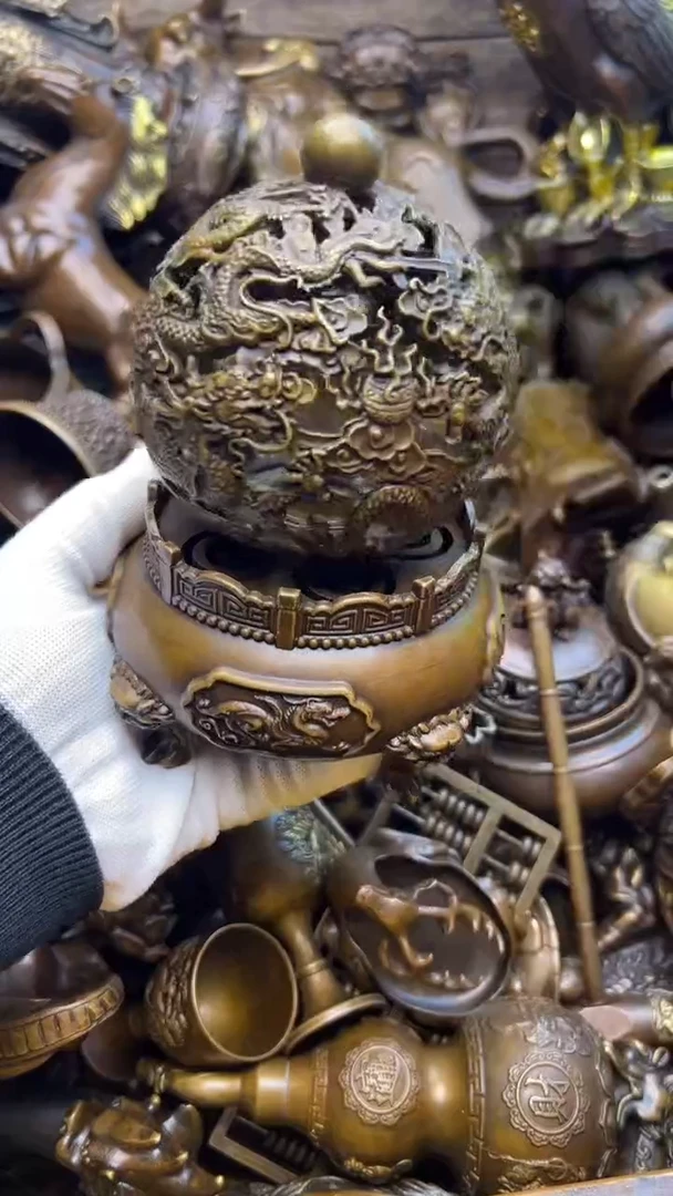 精美铜器，点击下单