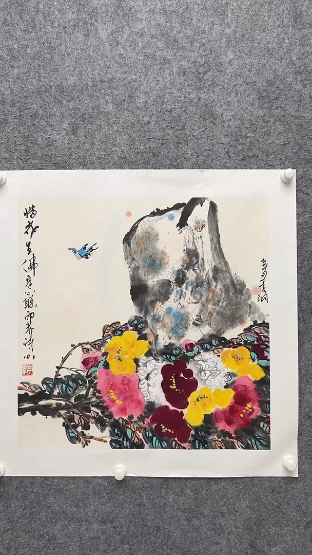 国画李纲-4平尺-国画作品