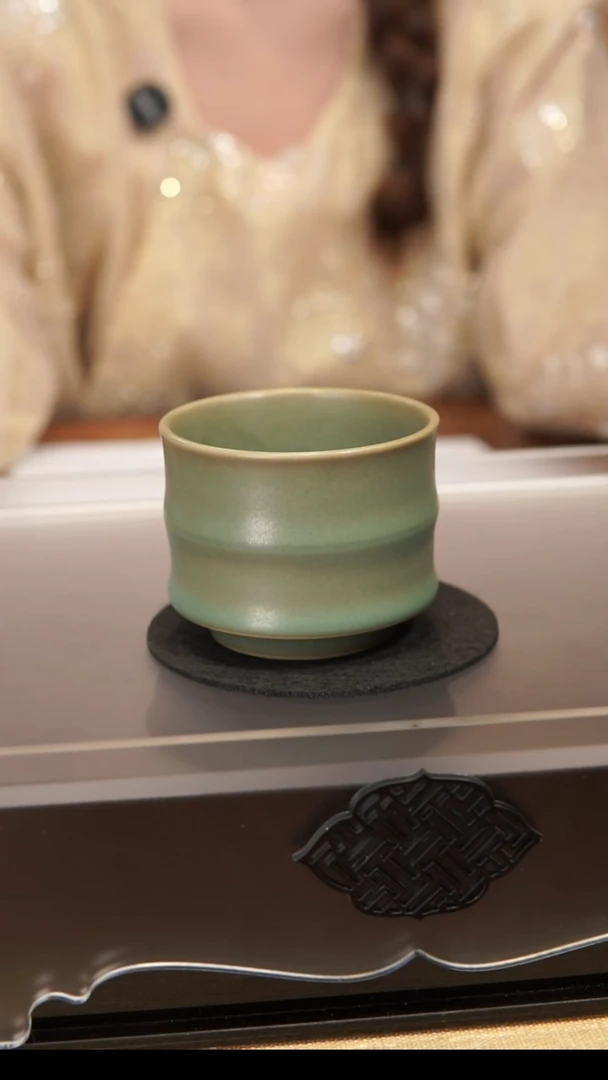 杯竹节杯 汝州原产地 原矿
