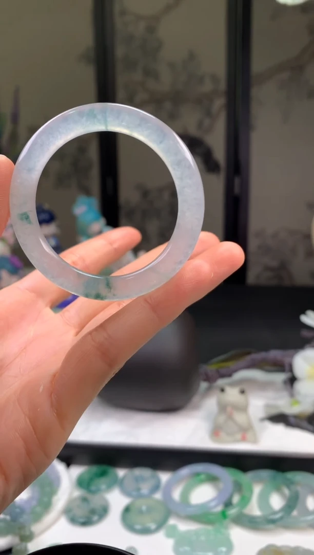 未镶嵌定制翡翠0920087851（42*5.9*7.3）