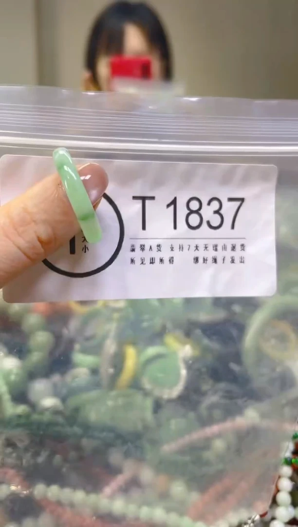 翡翠未镶嵌颈饰19.8MM/T/翡翠A货一图一物