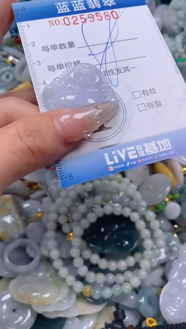 翡翠未镶嵌颈饰闪购0259580