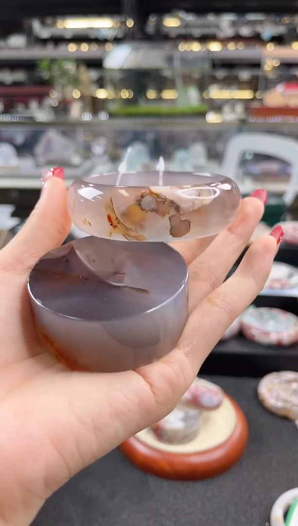 未镶嵌手镯石英质玉59圈口（赠品镯心）S909130