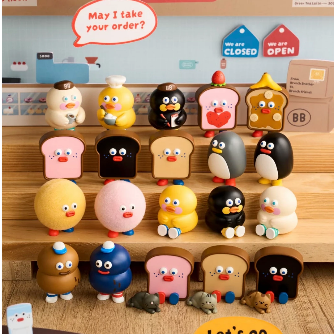 早餐兄弟-胖胖吐司MINI盲盒