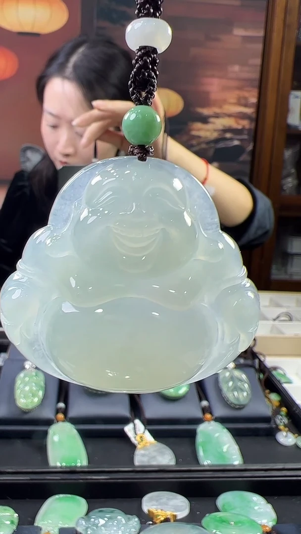 未镶嵌挂件翡翠佛公