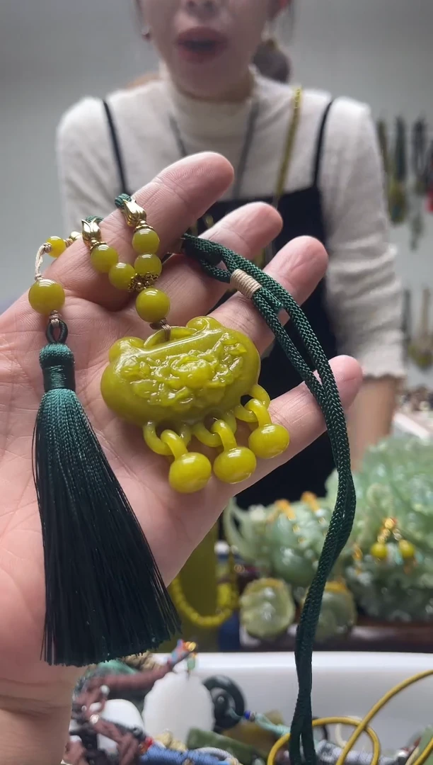 未镶嵌岫玉颈饰多样性发货 拍一发一