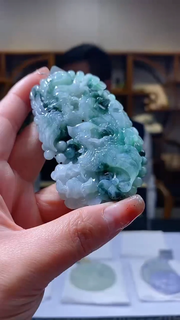 【闪购商品】定制翡翠未镶嵌36/0206/W/凤凰