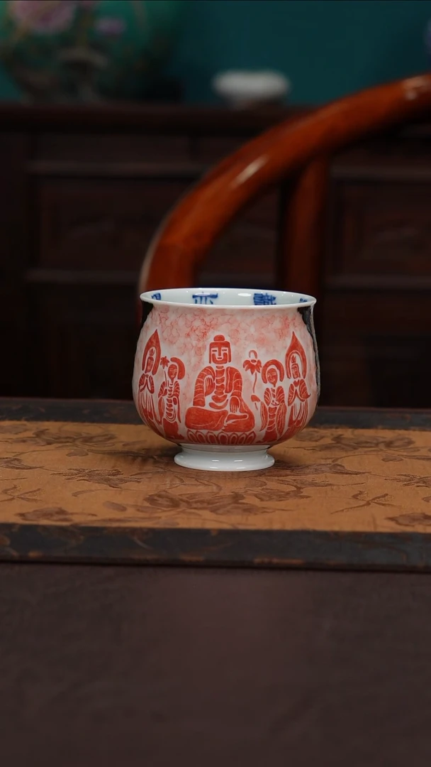 【闪购商品】杯景德镇手工手绘陶瓷