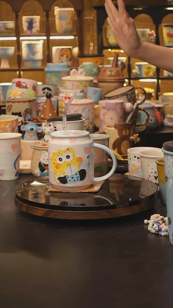 景德镇釉下彩绘设计师款式陶瓷