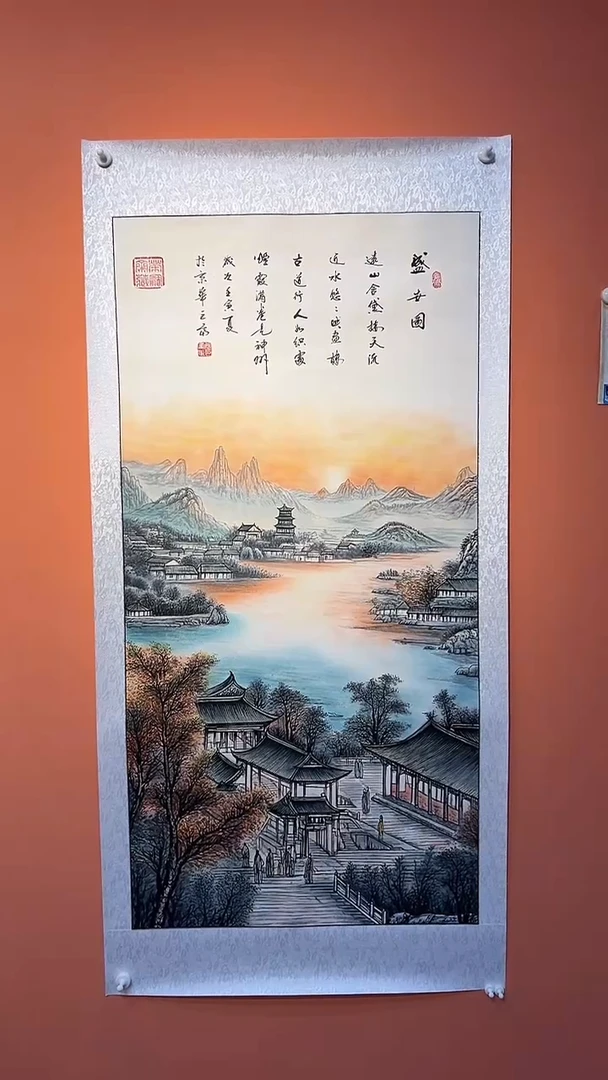 国画Q张巨富 界画
