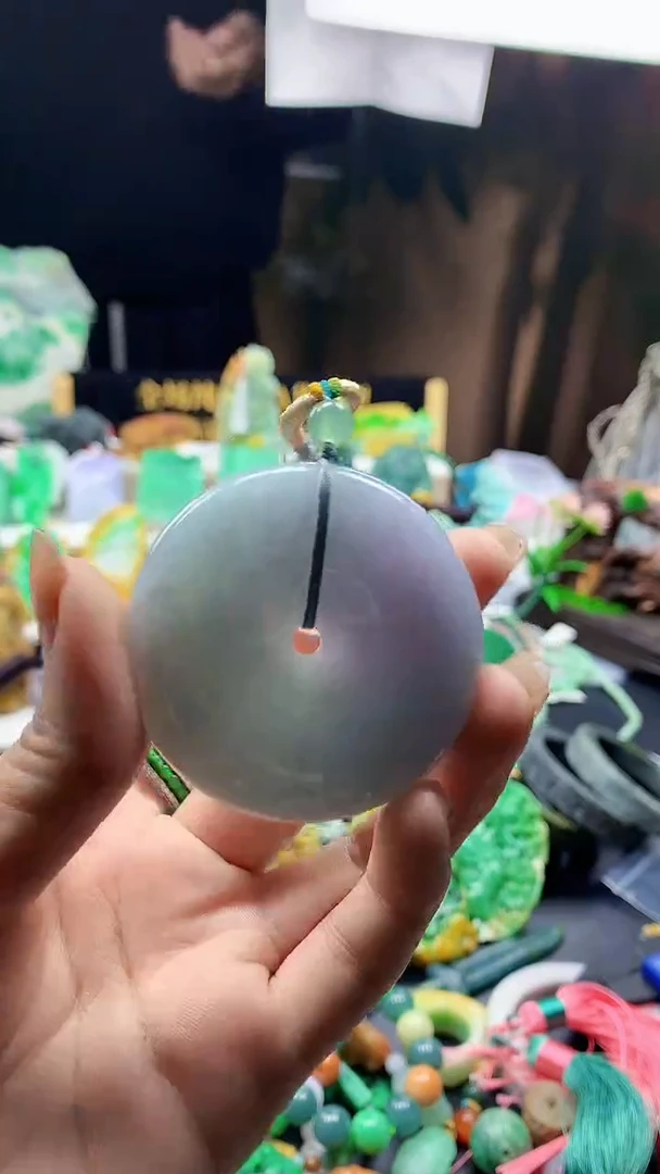 颈饰未镶嵌翡翠天然缅甸翡翠a货