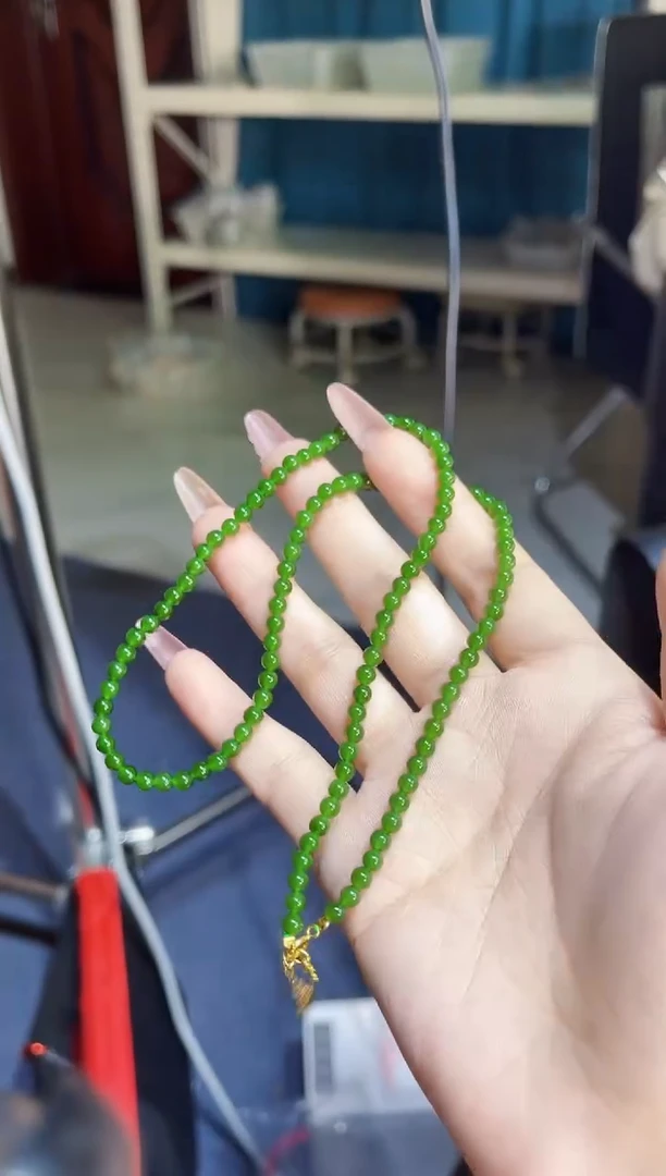 项链银S925镶嵌和田玉多样性发货其一孤品默认微瑕