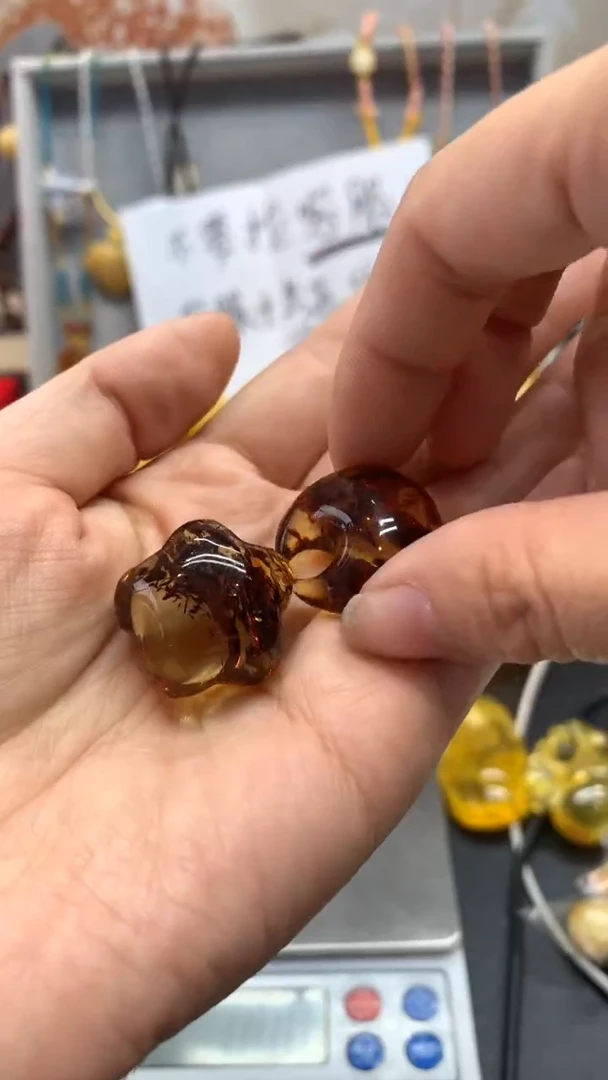 【闪购商品】琥珀珠宝奇石未镶嵌977（2发2