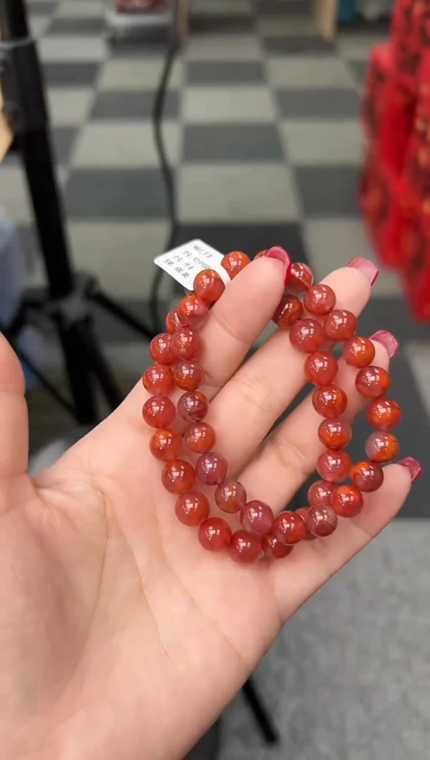 【闪购商品】南红玛瑙珠串未镶嵌多样发其一/9/92199334
