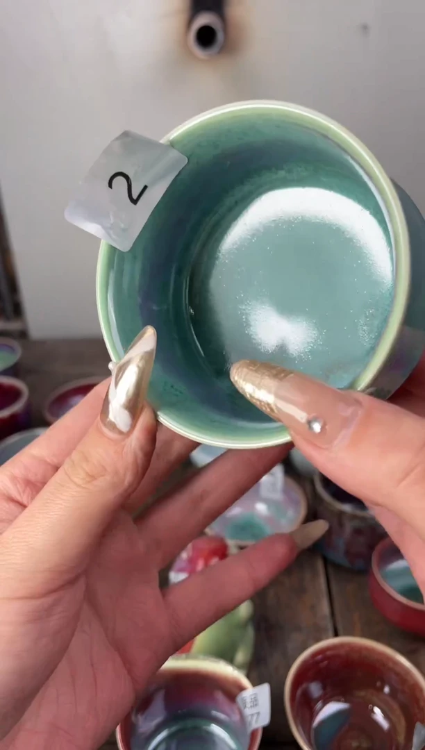 【闪购商品】摆件钧瓷手工茶器窑变