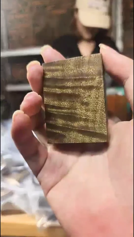 金丝楠无事牌手把件