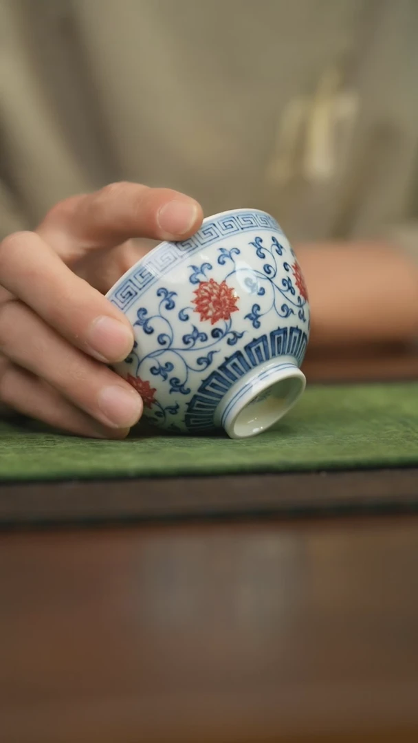 【闪购商品】杯柴窑青花破价福利