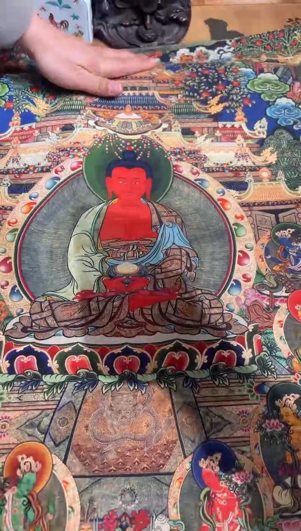 卷轴画卷轴画奥奥的唐卡