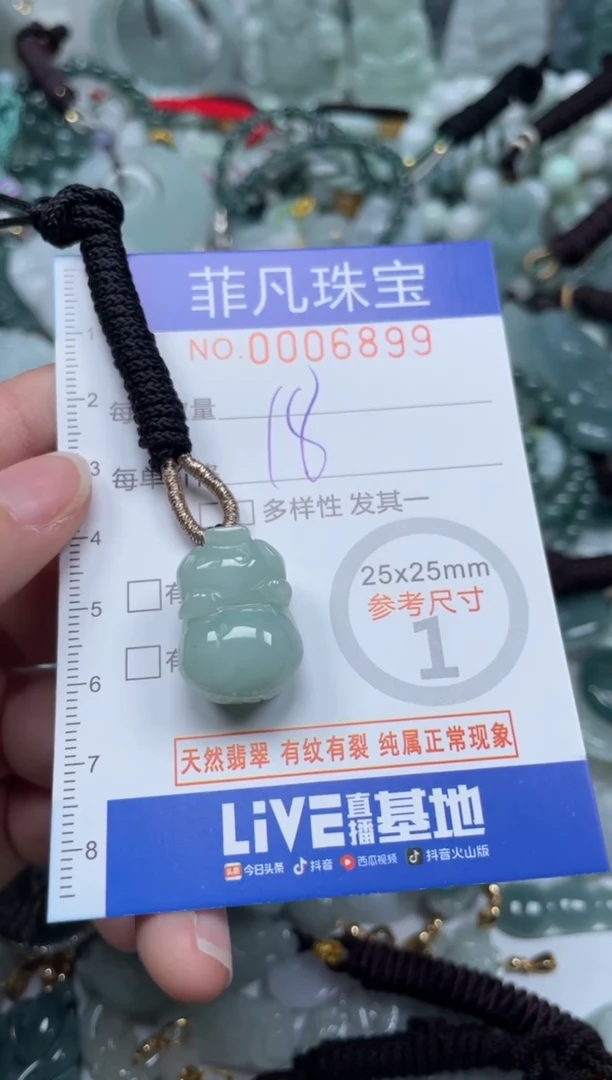 【闪购商品】翡翠颈饰未镶嵌00..6899