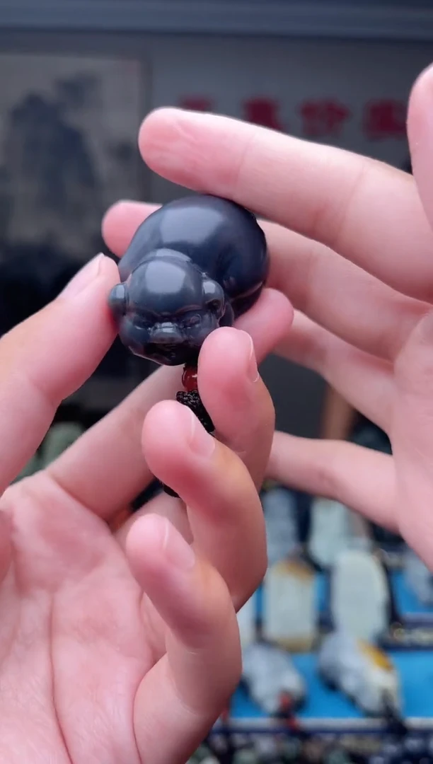 和田玉未镶嵌挂件1