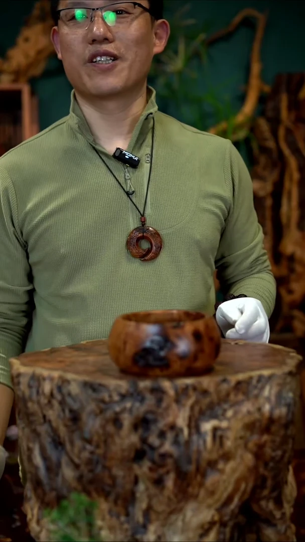 枣木风*痕雷击枣木聚宝盆